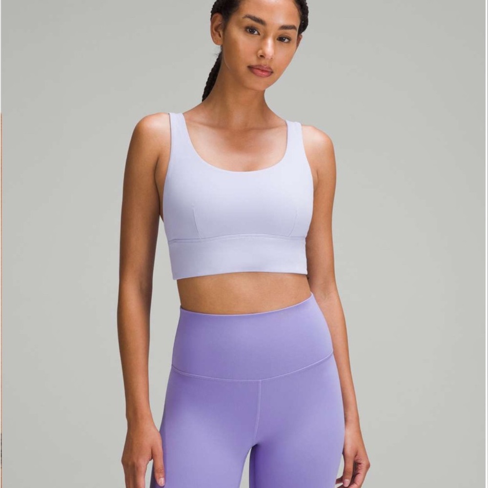 Lululemon Align Bra C/D Cup. Size 6. Lilian Smoke. NWOT